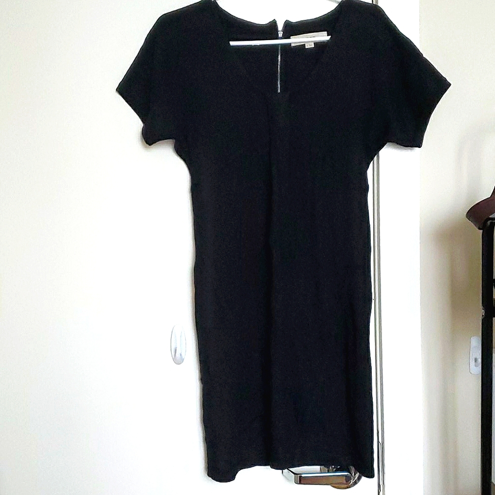Loft Knit Black Dress